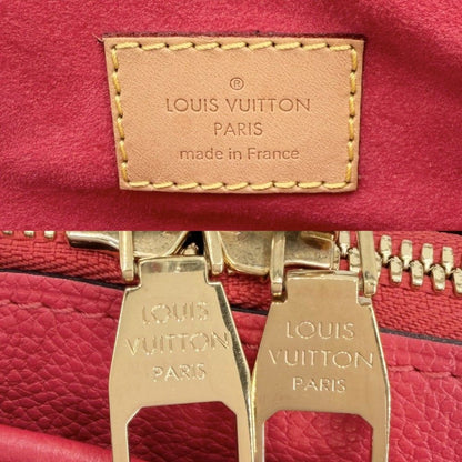 Louis Vuitton 2-Way Monogram Pallas Shoulder Bag Brown Red Gold — view 5