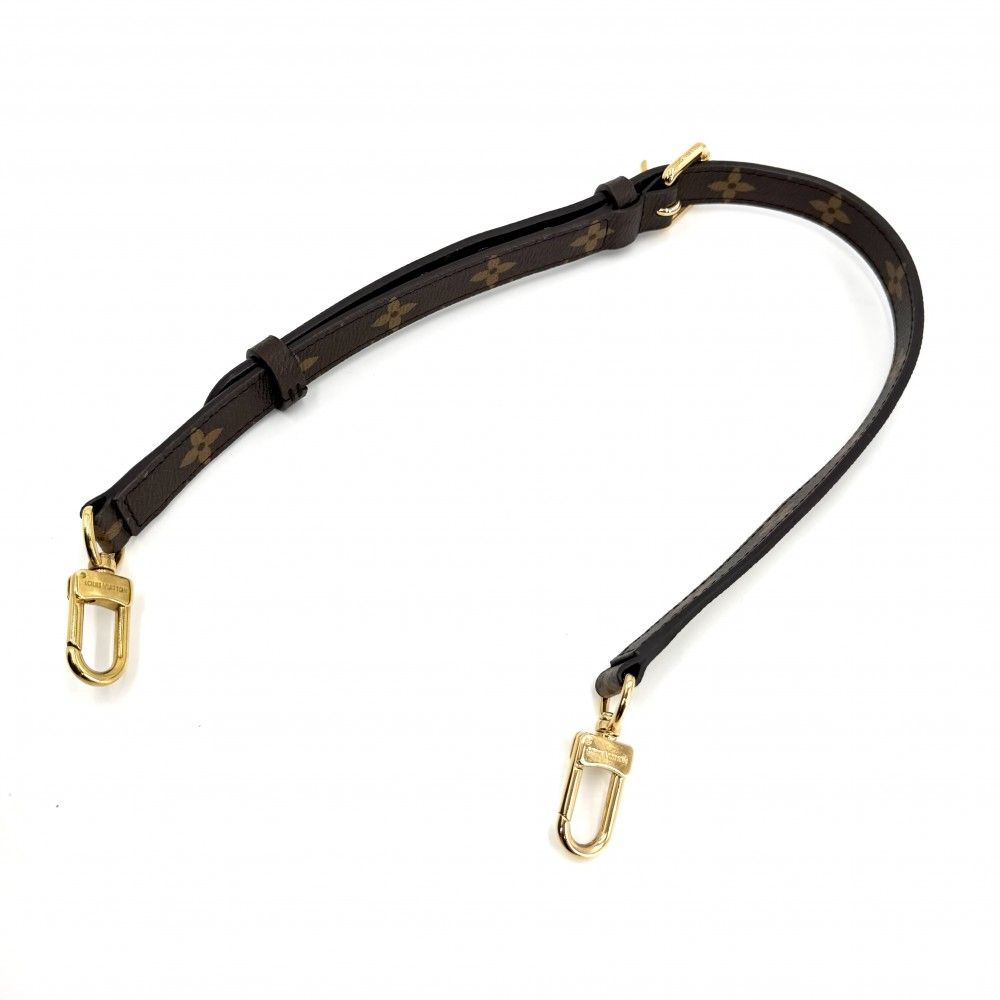 Louis Vuitton 2-Way Monogram Pallas Shoulder Bag Brown Red Gold — view 8