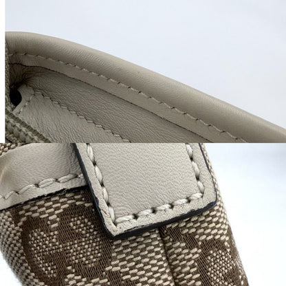 Gucci Shoulder Bag GG Crossbody Canvas Beige White Soft Togo — view 7