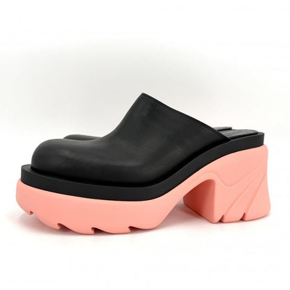 Bottega Veneta Sandals Flash Pump Volume Sole Shoes 37 Rubber Leather — view 3