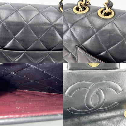 Chanel Shoulder Bag Deca Quilted 34 CC Logo Double Chain Crossbody Turnlock — view 7
