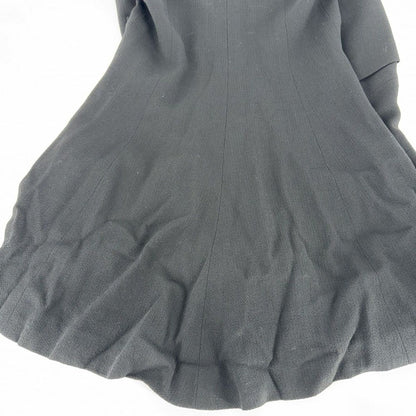 Chanel Dress Sleeveless Long 38 Black Wool Autumn — view 5