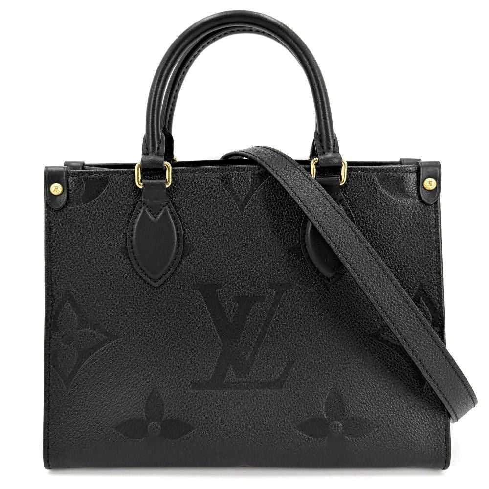 Louis Vuitton 2-Way Monogram Empreinte On The Go PM Shoulder Bag Crossbody