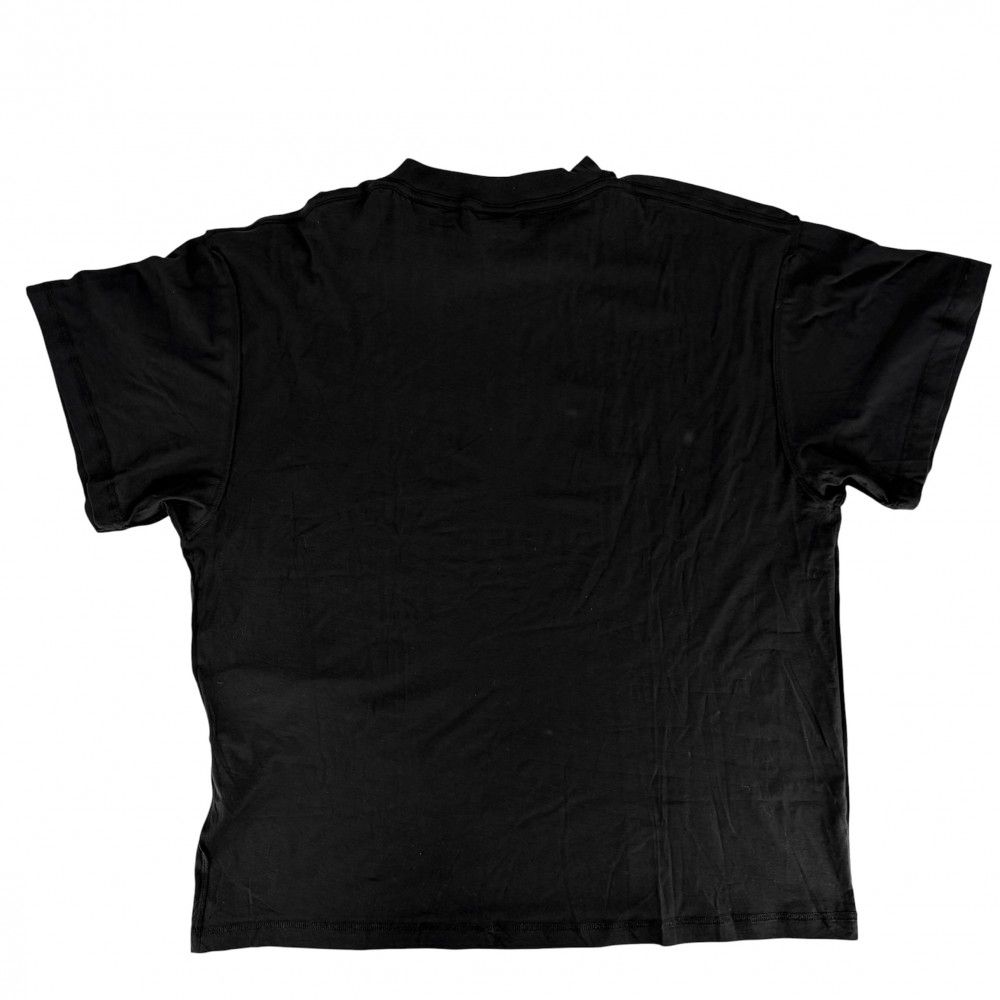 Balenciaga Short Sleeve T-Shirt Logo Print Crew Neck Top Inside Out 2 Sizes — view 2