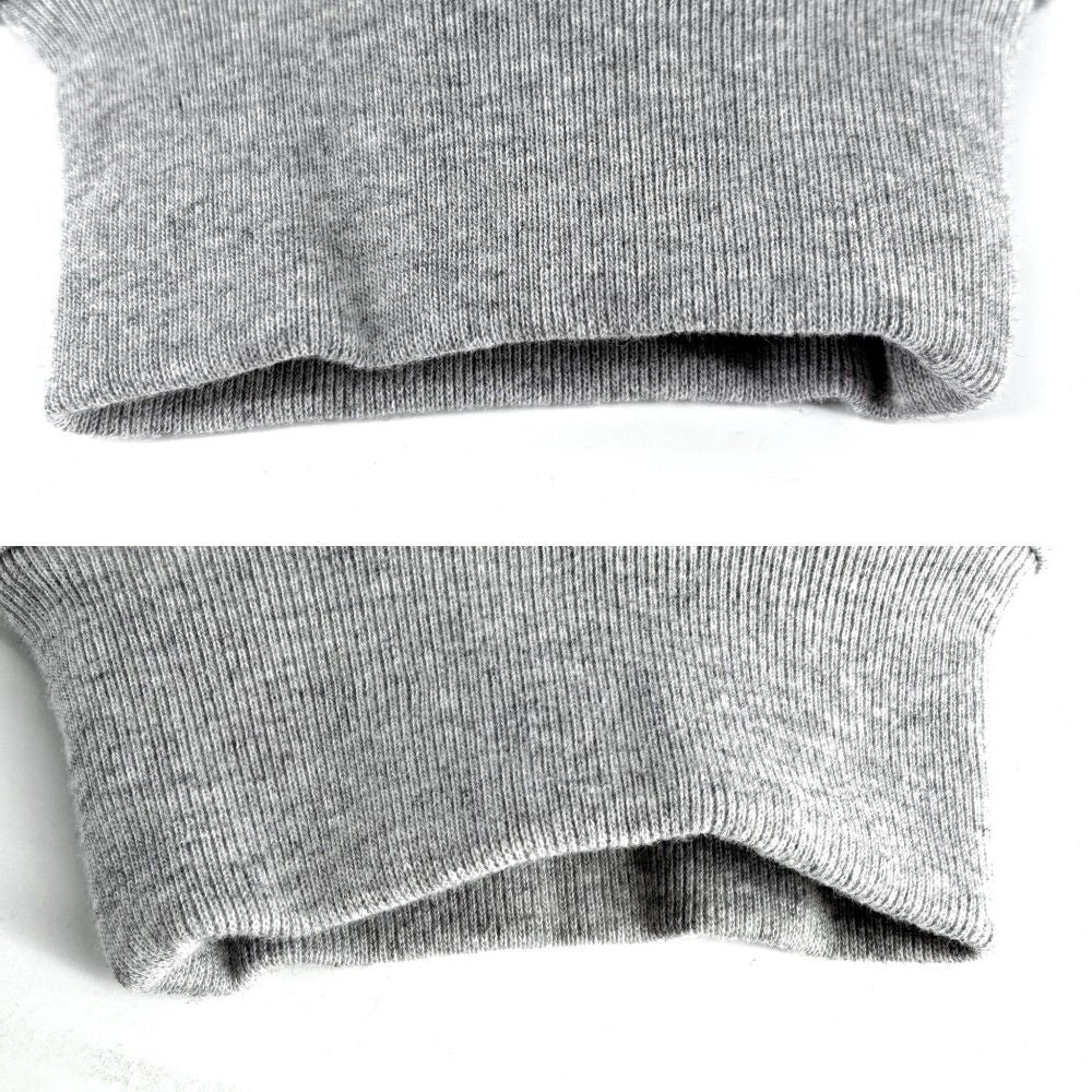 Balenciaga Sweatshirt Logo Top XL Gray Cotton Spring Autumn Winter — view 3