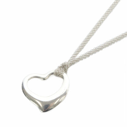 Tiffany & Co Elsa Peretti Open Heart Pendant 925 Sterling Silver
