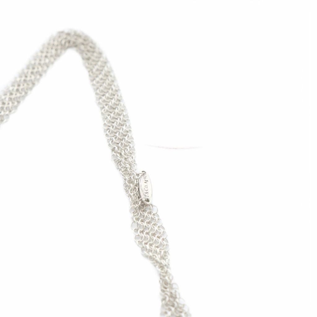 Tiffany & Co Elsa Peretti Open Heart Pendant 925 Sterling Silver — view 5