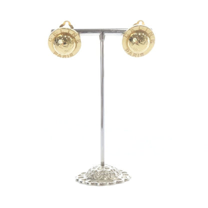 Celine Star Ball Vintage Earrings Gold