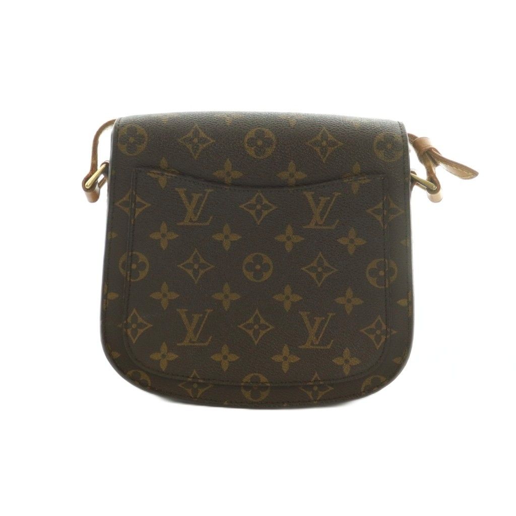 Louis Vuitton Saint Cloud Shoulder Bag Monogram Pattern Brown — view 2