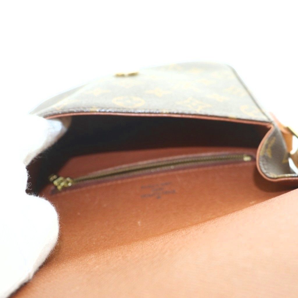 Louis Vuitton Saint Cloud Shoulder Bag Monogram Pattern Brown — view 5