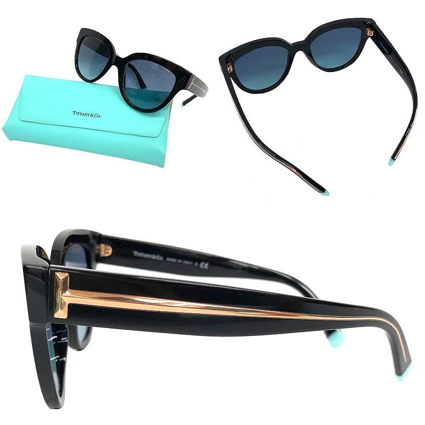 Tiffany & Co Cotiffany Sunglasses Cat Eye Black Eyewear — view 2