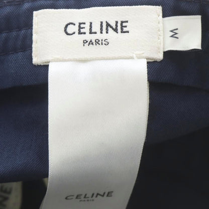 Celine Initial Baseball Cap Hat Cap M Navy — view 2