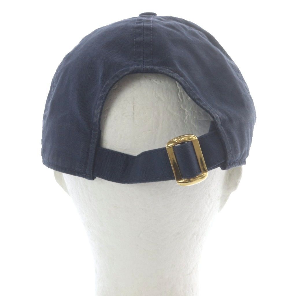 Celine Initial Baseball Cap Hat Cap M Navy — view 6