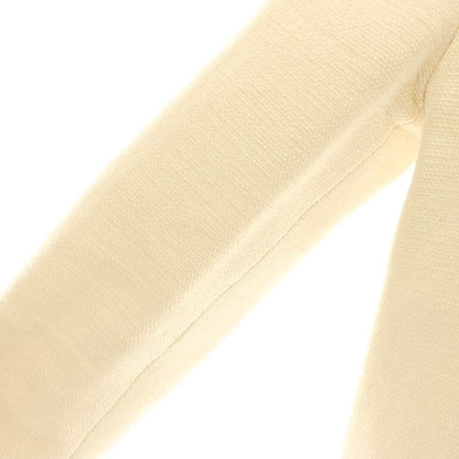 Celine Hedi Slimane Era Silk Collarless Jacket 38 Ivory NR — view 5