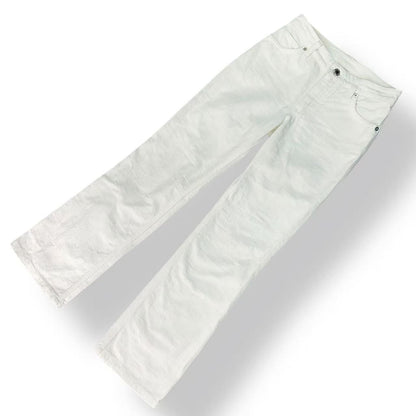 Louis Vuitton Monogram Denim Pants White