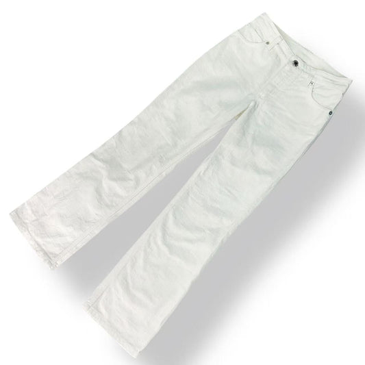 Louis Vuitton Monogram Denim Pants White