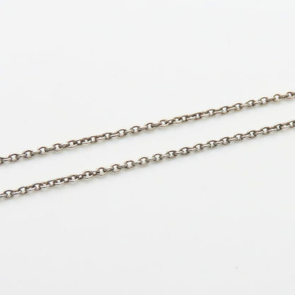 Tiffany & Co Necklace Double Loop 925 Sterling Silver Elsa Peretti Pendant — view 8