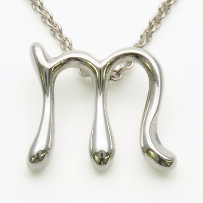 Tiffany & Co Necklace Letter M 925 Sterling Silver Elsa Peretti Initial — view 2