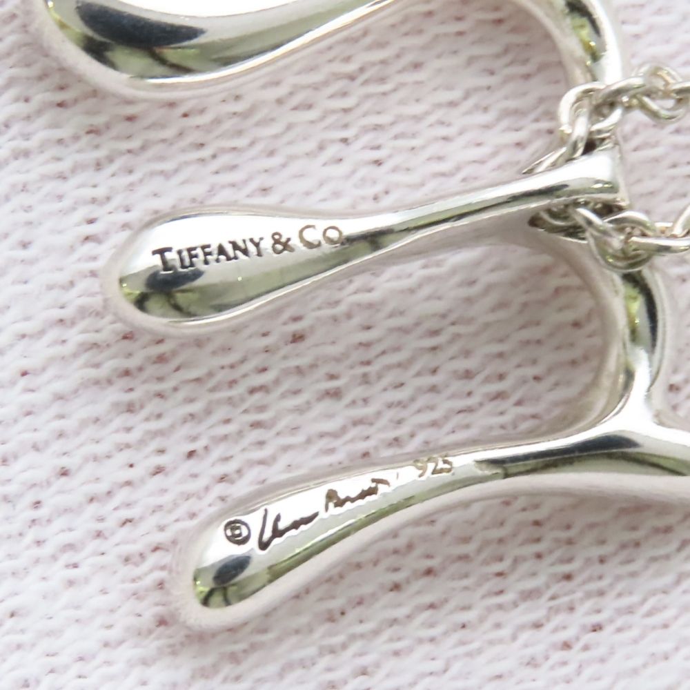 Tiffany & Co Necklace Letter M 925 Sterling Silver Elsa Peretti Initial — view 6