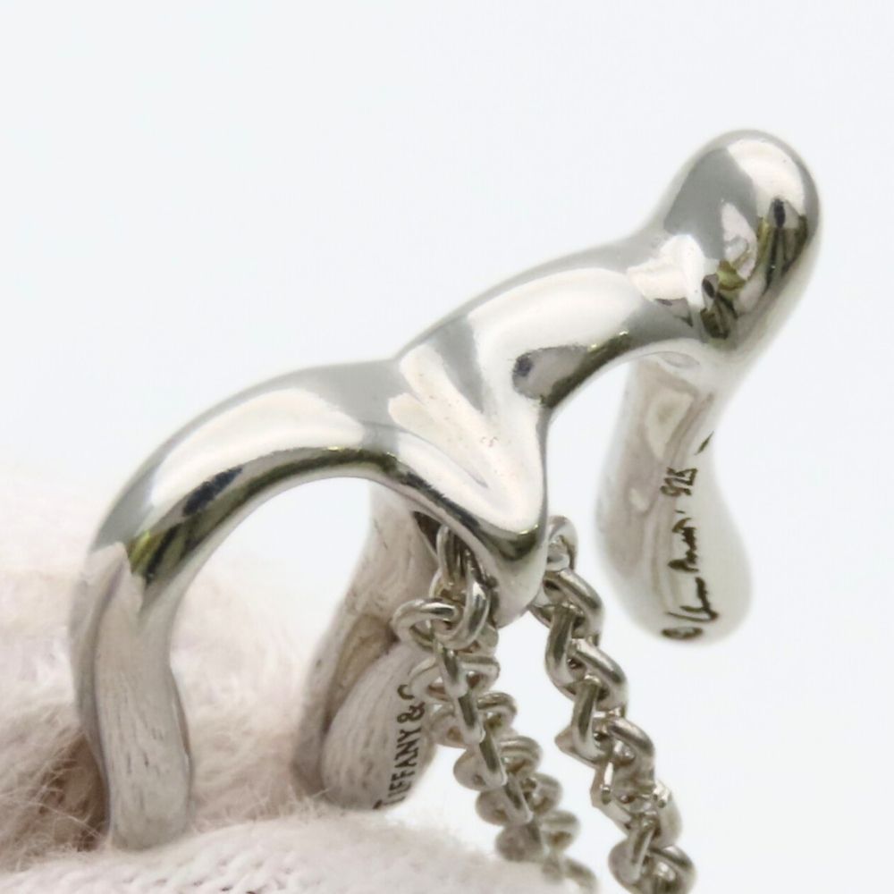 Tiffany & Co Necklace Letter M 925 Sterling Silver Elsa Peretti Initial — view 5