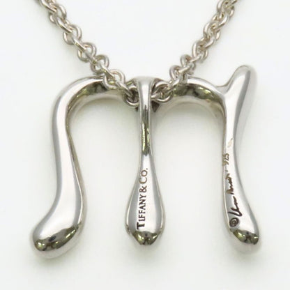 Tiffany & Co Necklace Letter M 925 Sterling Silver Elsa Peretti Initial — view 3
