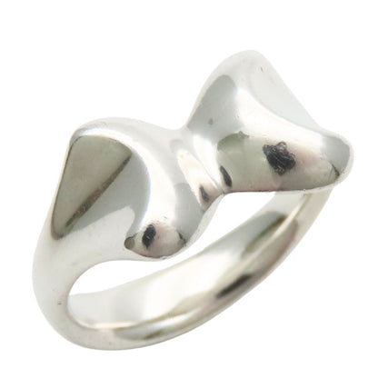 Tiffany & Co Ring Ribbon 925 Sterling Silver Elesa Peretti Butterfly