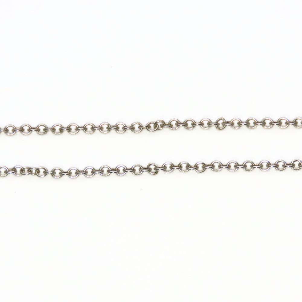Tiffany & Co Necklace Atlas Open 925 Sterling Silver Pendant — view 4