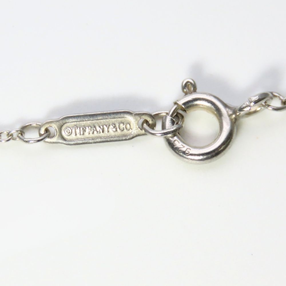 Tiffany & Co Necklace Atlas Open 925 Sterling Silver Pendant — view 6