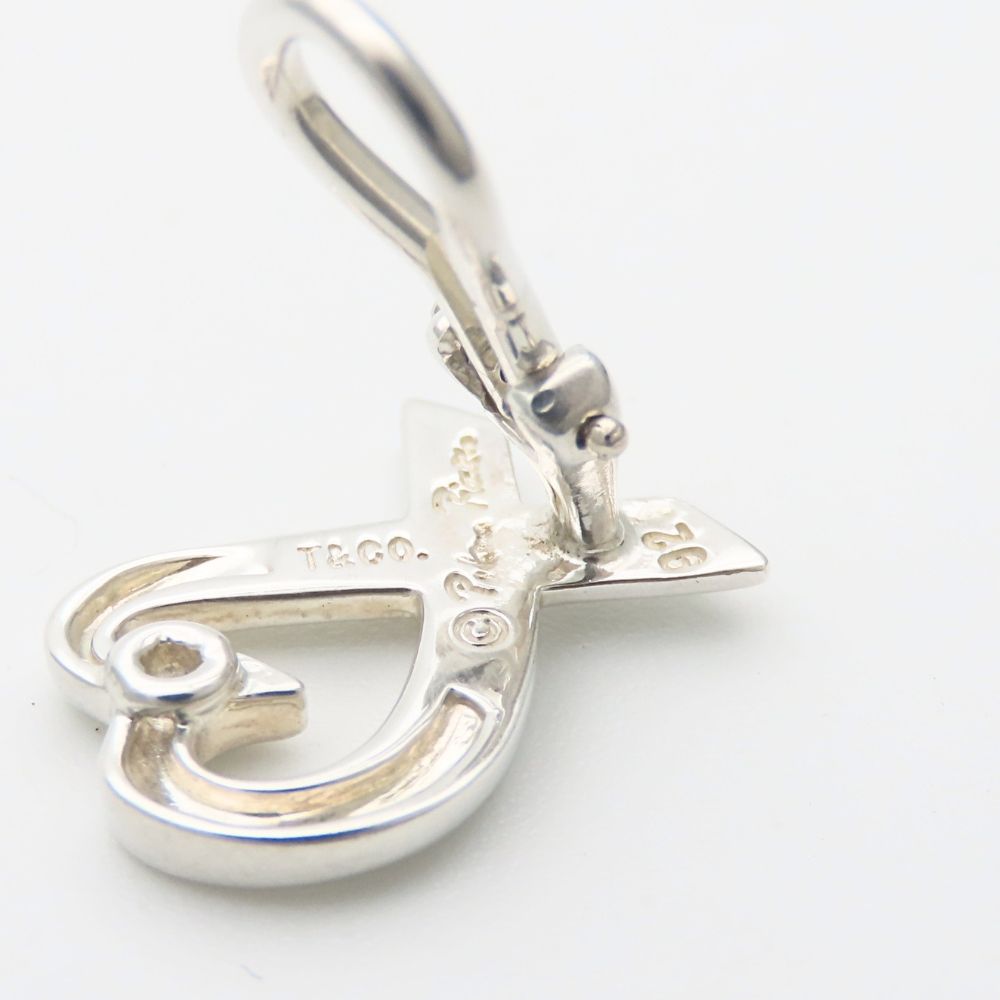 Tiffany & Co Earrings Loving Heart 925 Sterling Silver Paloma Picasso — view 4