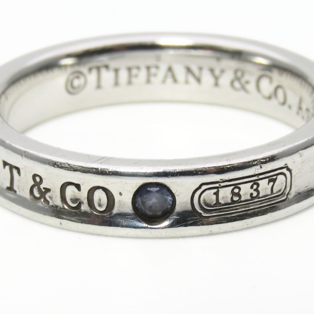 Tiffany & Co Ring Narrow 925 Sterling Silver Saffiano Montana — view 4