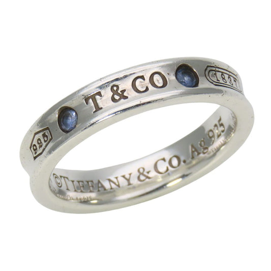 Tiffany & Co Ring Narrow 925 Sterling Silver Saffiano Montana