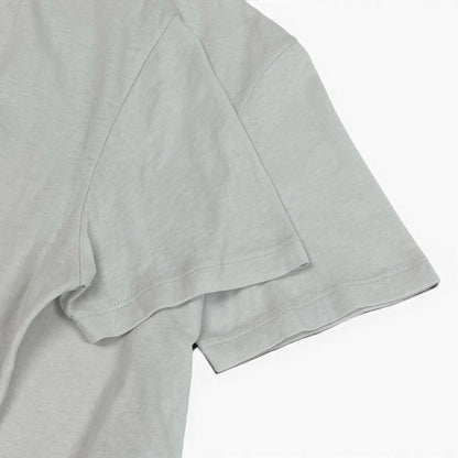 Saint Laurent Cropped Crop Neck Short Sleeve T-Shirt YSL Logo Embroidery L — view 6