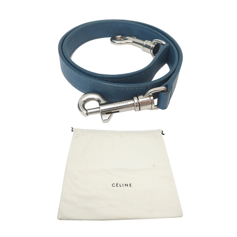 Celine Handbag Blue — view 9
