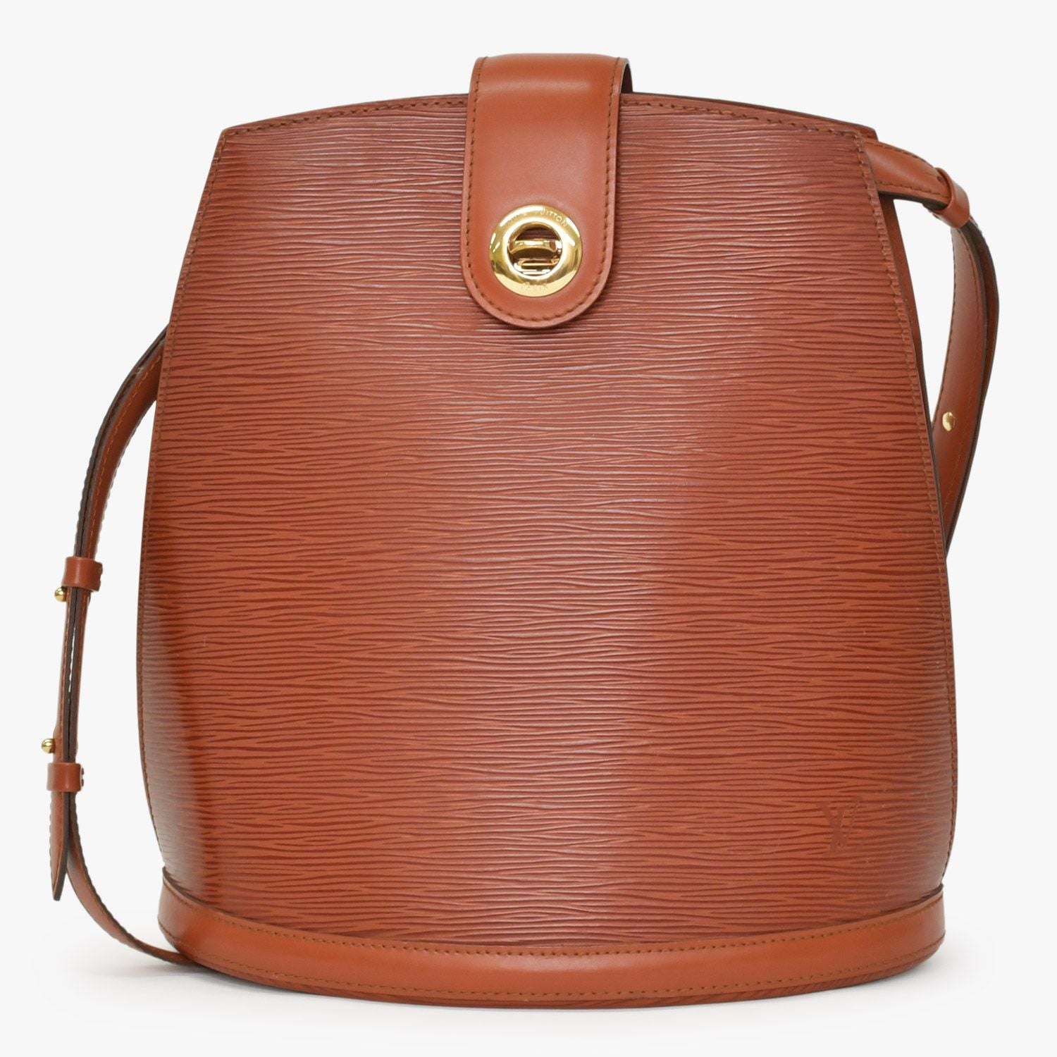 Louis Vuitton Epi Brown Gold Kenya Shoulder Bag
