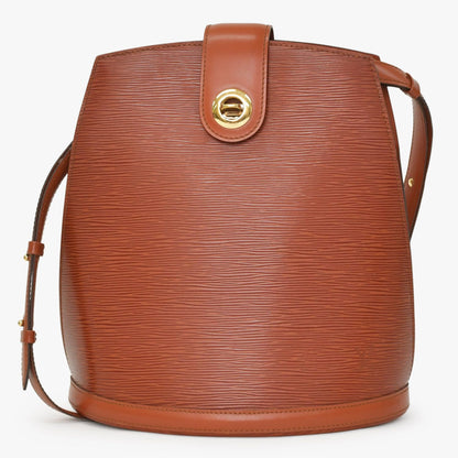 Louis Vuitton Epi Brown Gold Kenya Shoulder Bag