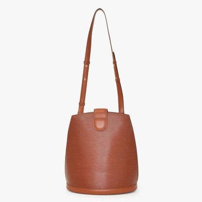 Louis Vuitton Epi Brown Gold Kenya Shoulder Bag — view 4