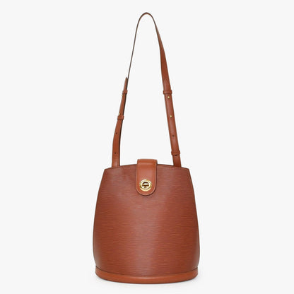 Louis Vuitton Epi Brown Gold Kenya Shoulder Bag — view 2