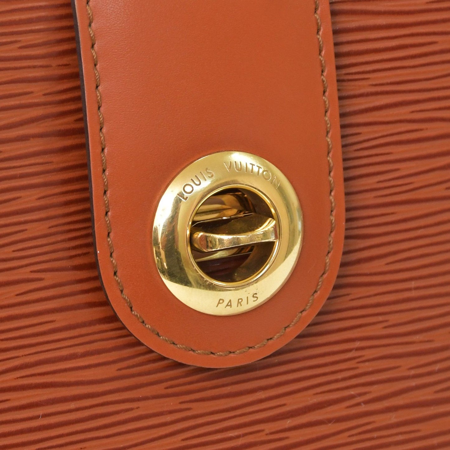 Louis Vuitton Epi Brown Gold Kenya Shoulder Bag — view 6
