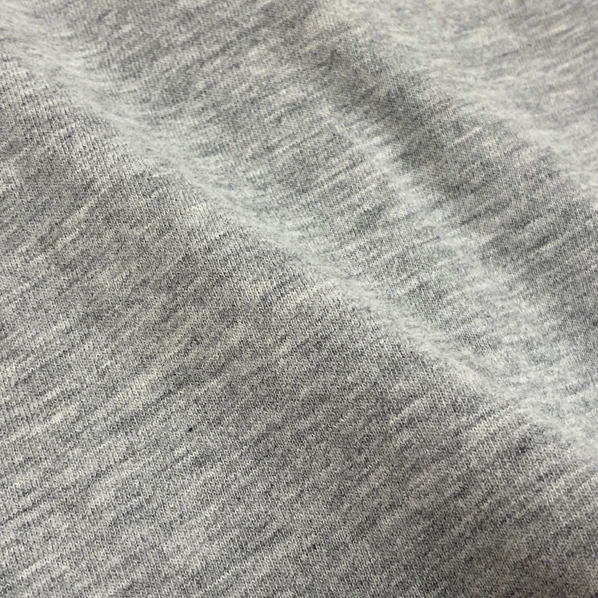 Saint Laurent Reverse Logo Print Crew Neck Short Sleeve T-Shirt M Gray Cotton — view 7