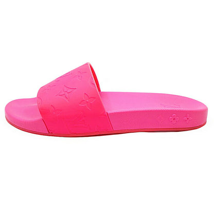 Louis Vuitton Waterfront Line Sandals Rubber Shocking Pink Shoes