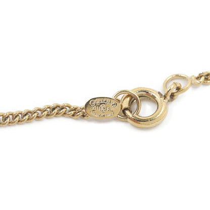Chanel Necklace CC Logo Pink Gold 42 cm — view 9