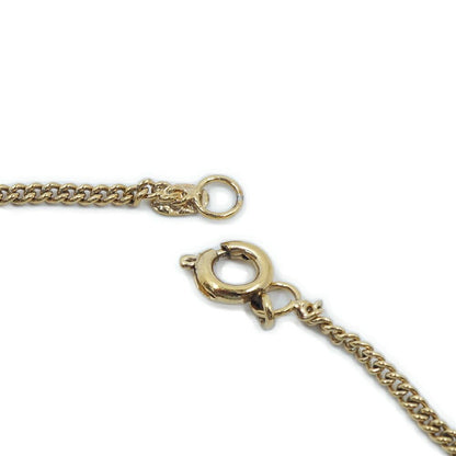 Chanel Necklace CC Logo Pink Gold 42 cm — view 8