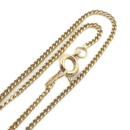 Chanel Necklace CC Logo Pink Gold 42 cm — view 6