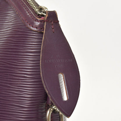 Louis Vuitton Purple Cassis Epi Lockit Handbag — view 6