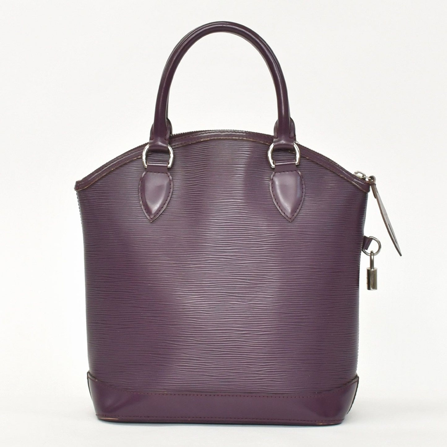 Louis Vuitton Purple Cassis Epi Lockit Handbag — view 3