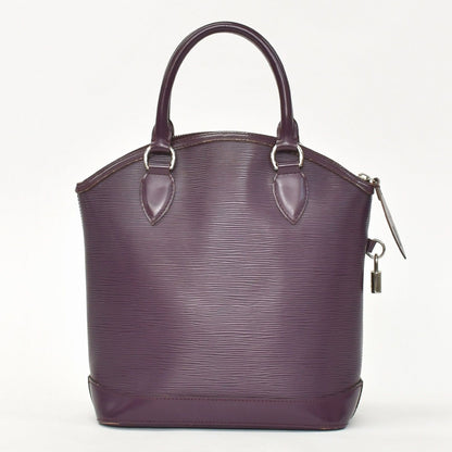 Louis Vuitton Purple Cassis Epi Lockit Handbag — view 3
