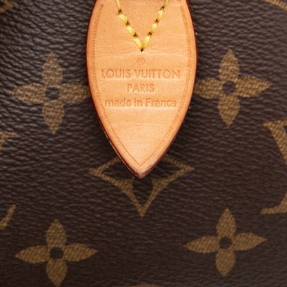 Louis Vuitton Monogram Speedy Bandouliere 20 Mini Boston Bag 2-Way Brown — view 5