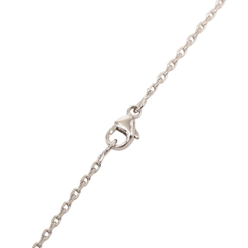 Hermes O'Kelly PM Necklace Silver Pink Metal Swift — view 3