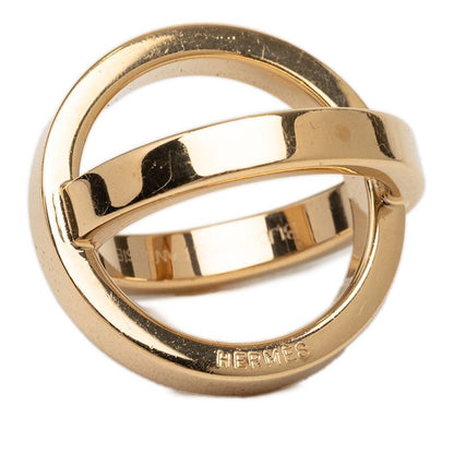Hermes Cosmos Scarf Ring Gold Plated — view 4