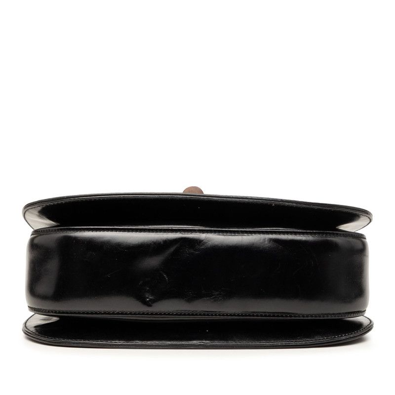 Gucci Bambu 2-Way Shoulder Bag 000 Black Calf — view 3